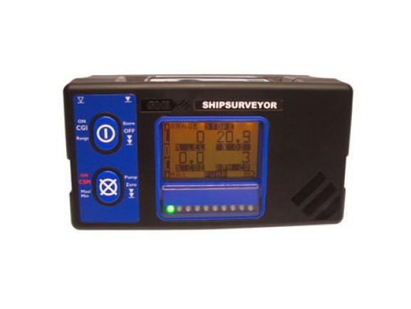 GMI Shipsurveyor 1 measures %LEL and %Vol.