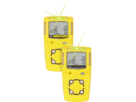 Gas Monitor: GasAlertMicroClip Multigas 4-gas Detector Hire