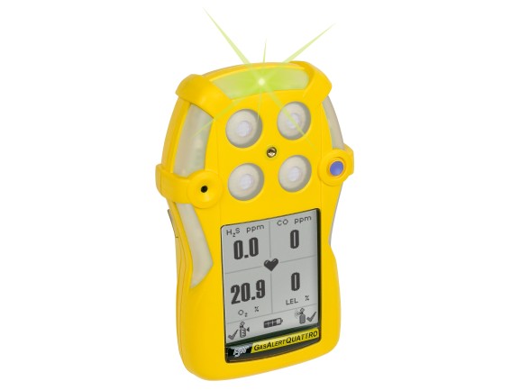 Gas Monitor: GasAlertQuattro Four Gas Monitor Hire