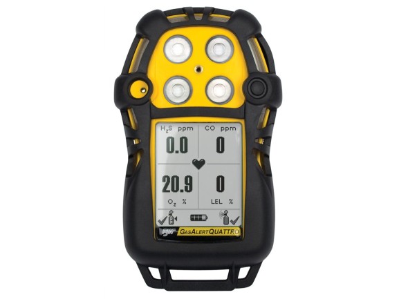 Gas Monitor: GasAlertQuattro Concussion Proof Boot